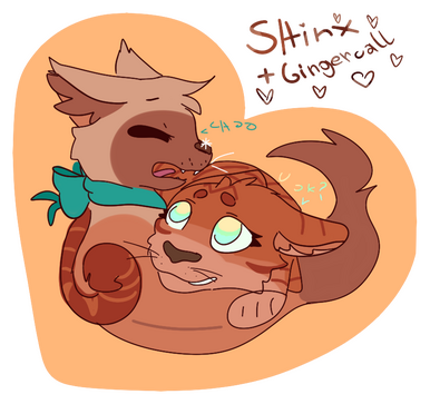 Shinx + Gingercall Shinx + Gingercall