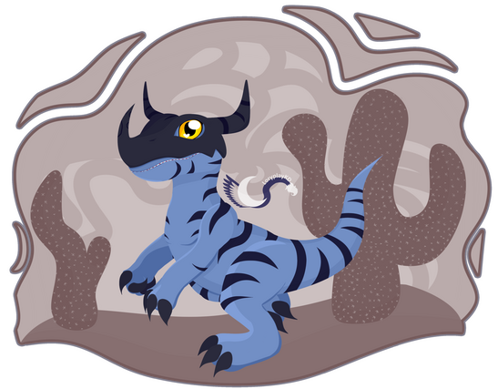 Blue Greymon Blue Greymon